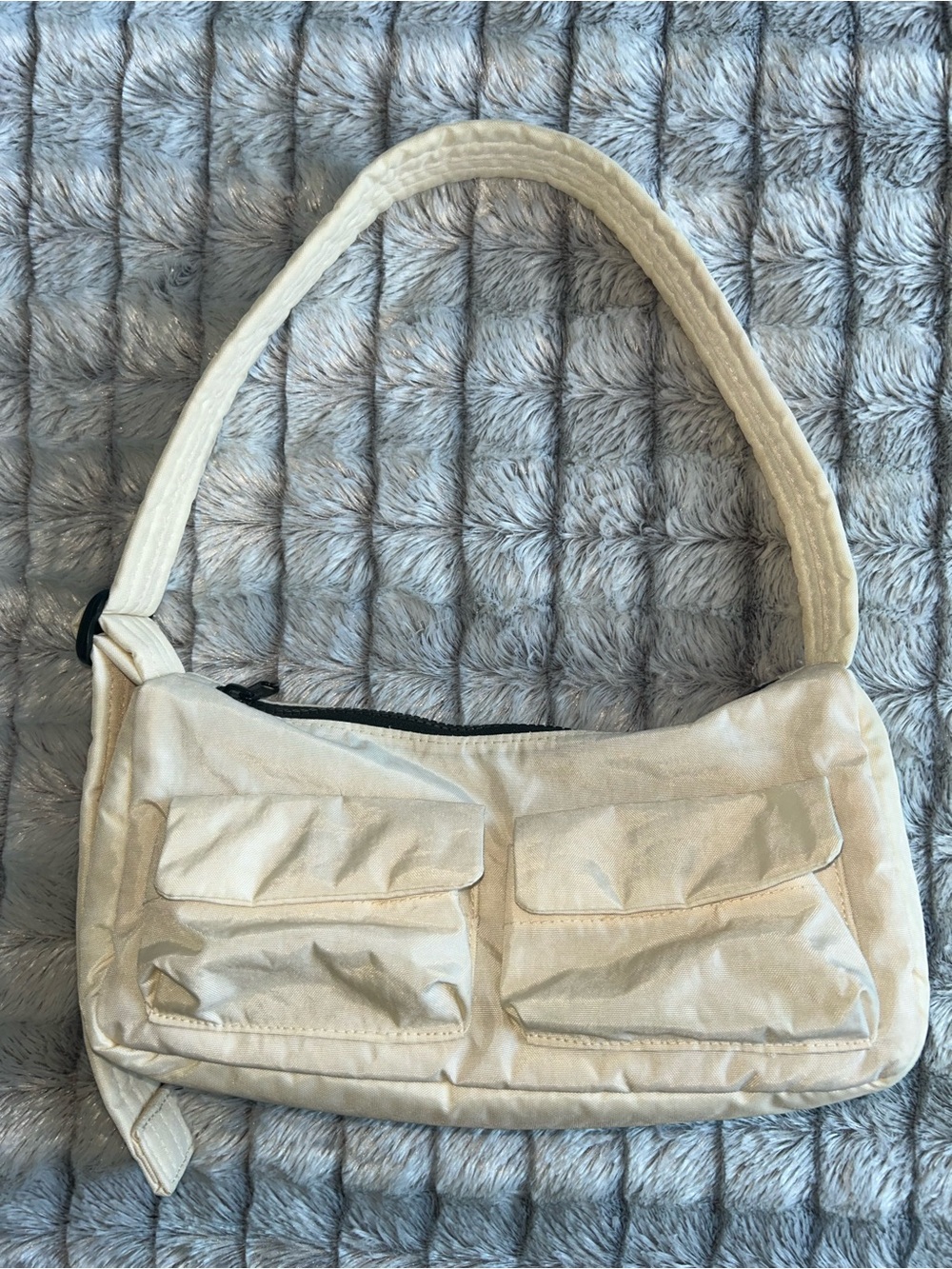 Baggu Cream Shoulder Bag